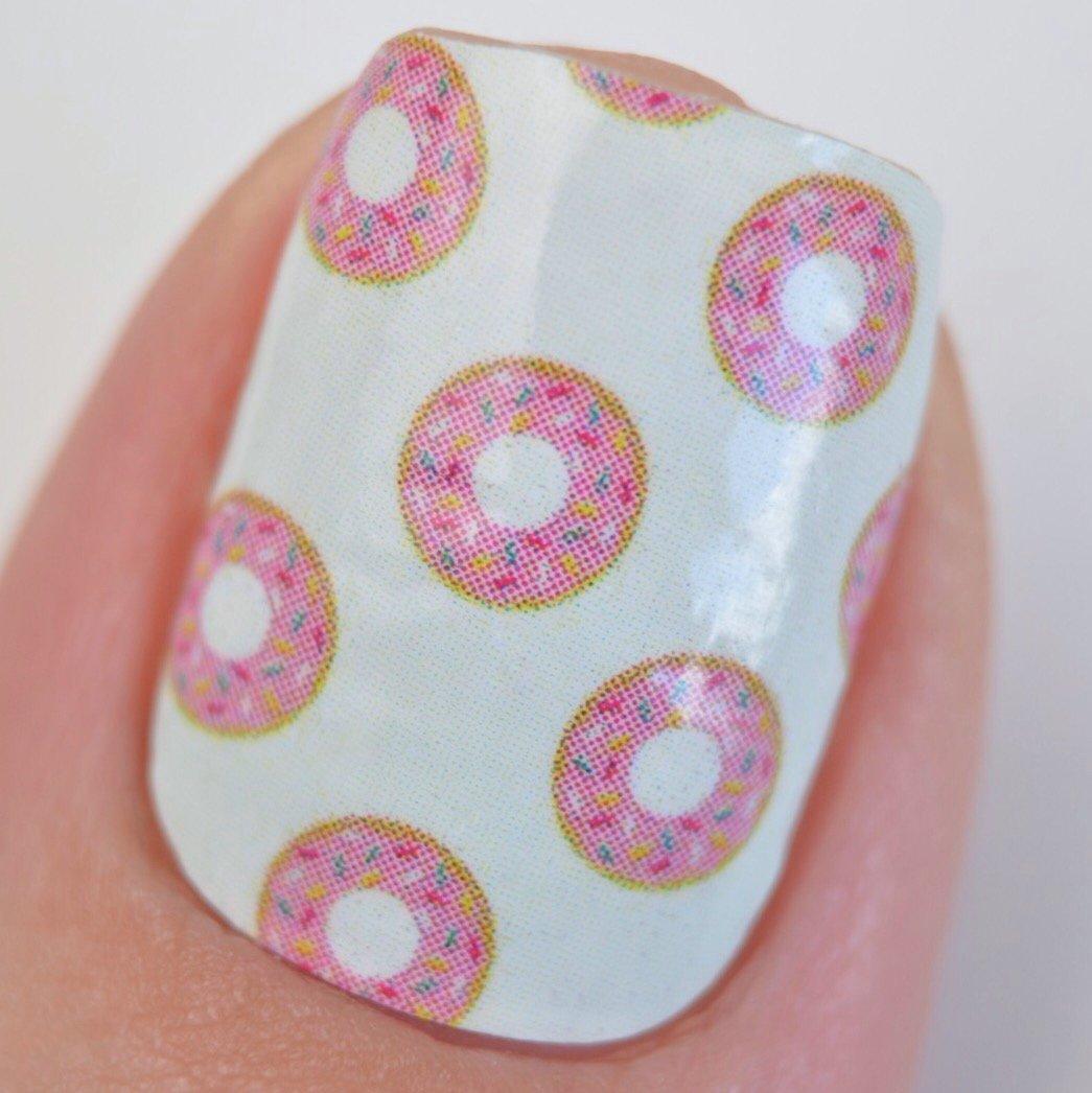 Personail Nail Wraps Donut