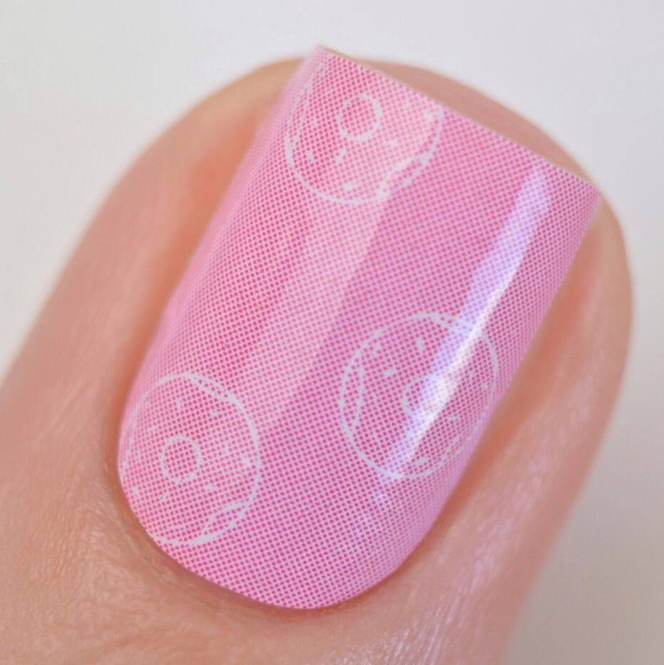Personail Nail Wraps Donut