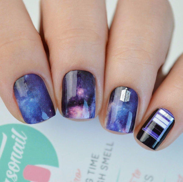 Personail Nail Wraps Dr Who