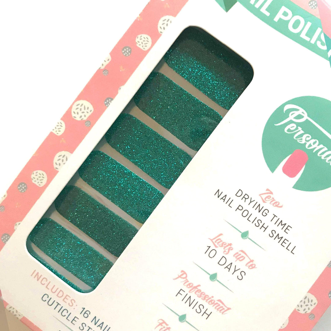 Personail Nail Wraps Emerald