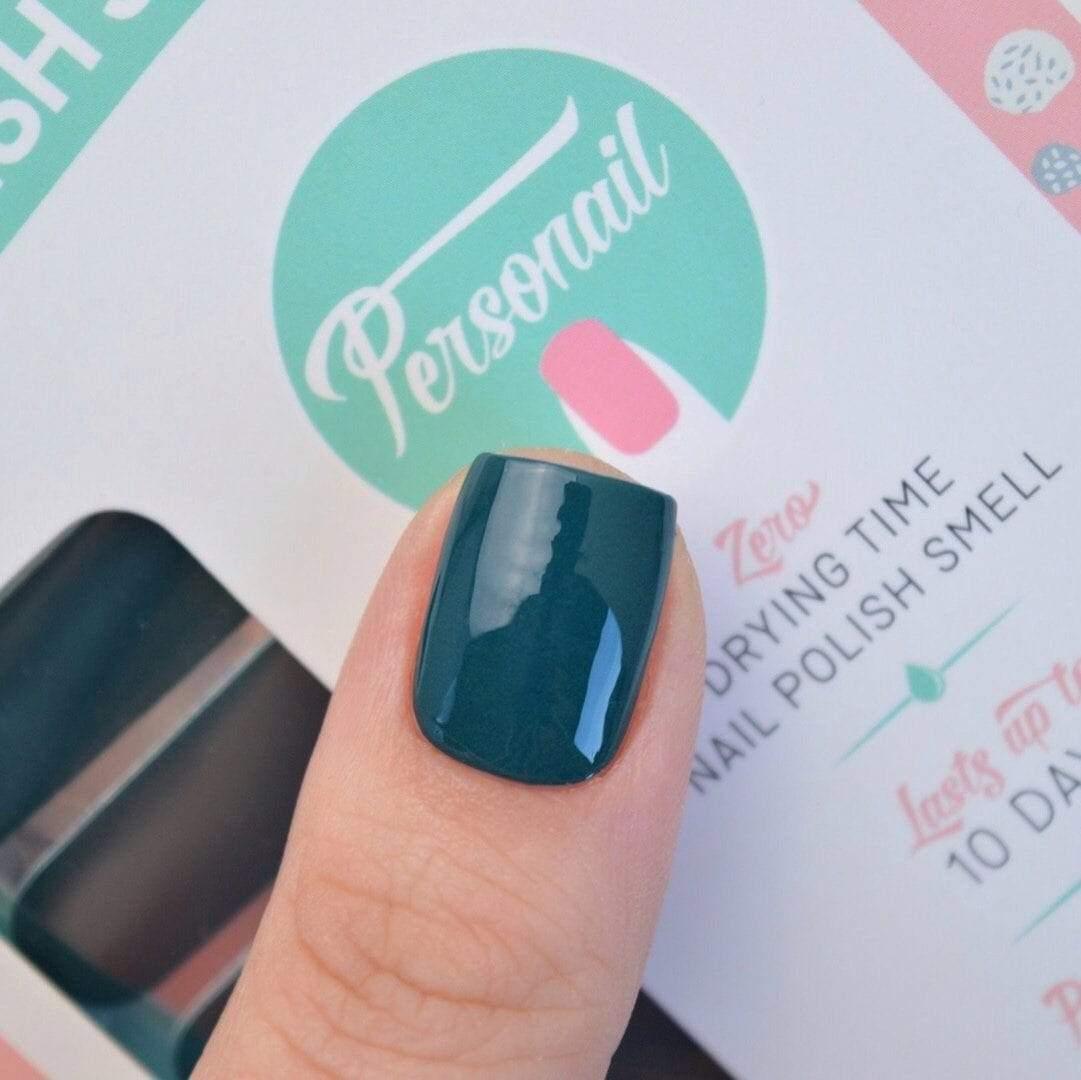 Personail Nail Wraps Evergreen