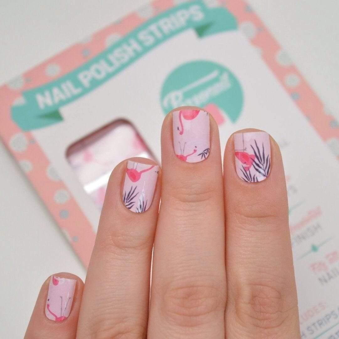 Personail Nail Wraps Flamingo