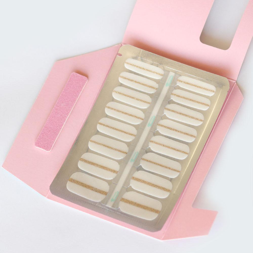 Personail Nail Wraps Frosted
