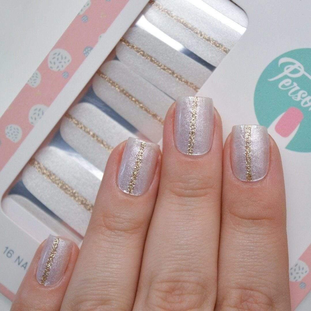 Personail Nail Wraps Frosted