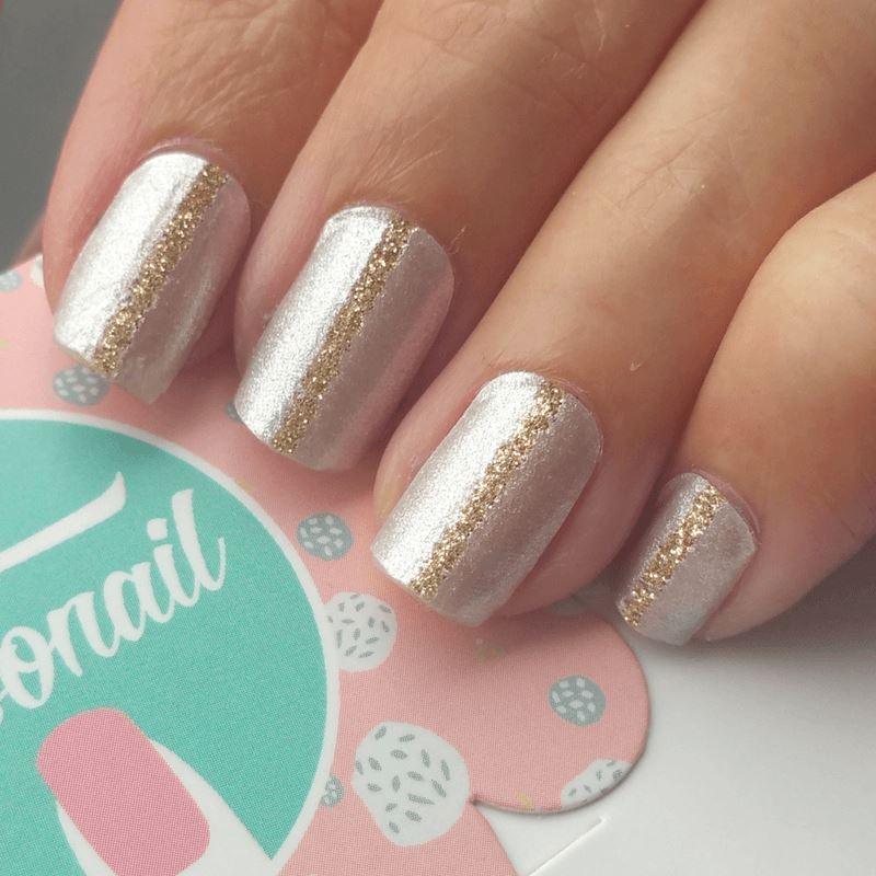 Personail Nail Wraps Frosted