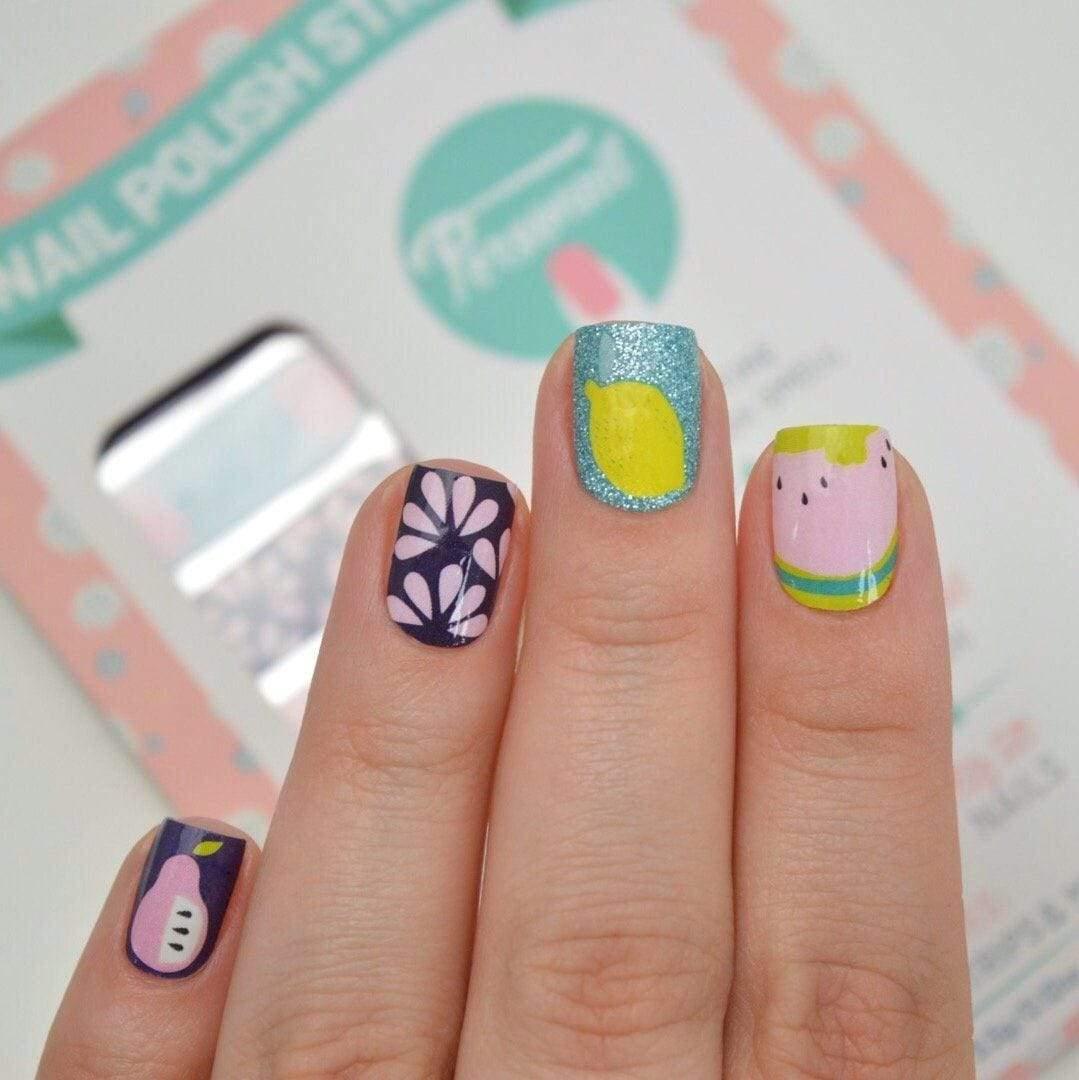 Personail Nail Wraps Fruit Salad by Victor Fox