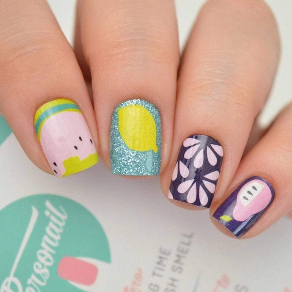 Personail Nail Wraps Fruit Salad by Victor Fox