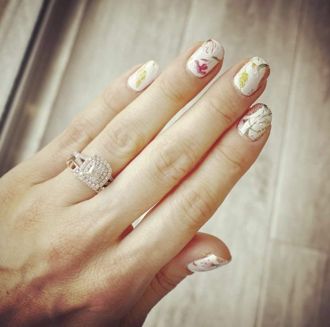 Personail Nail Wraps Garden Party
