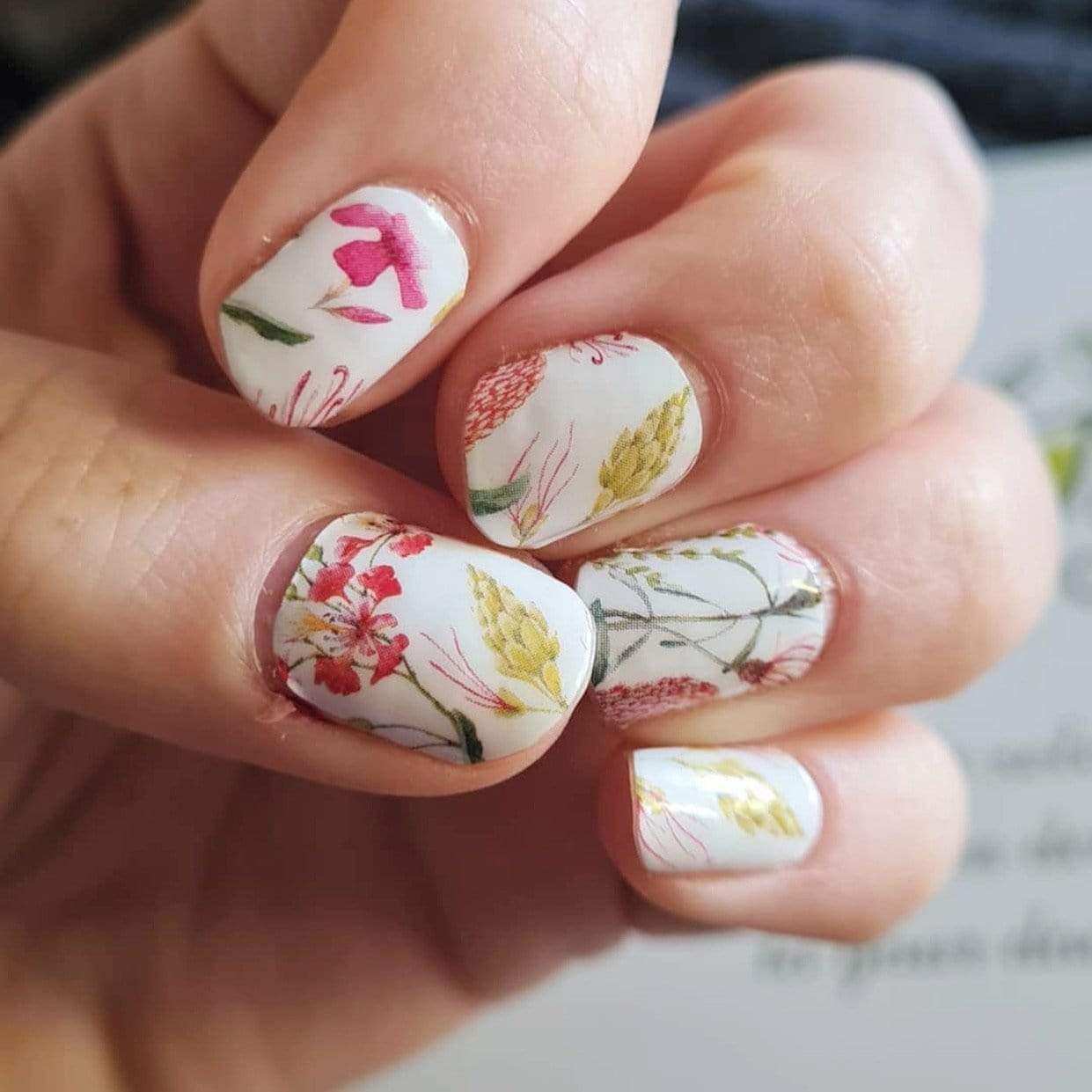 Personail Nail Wraps Garden Party