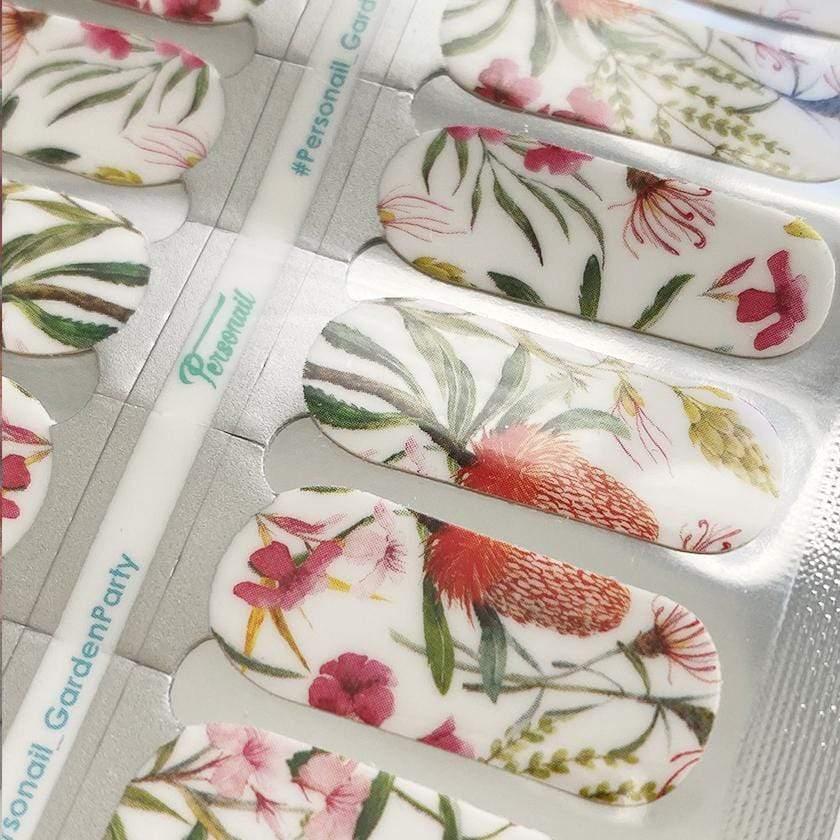 Personail Nail Wraps Garden Party