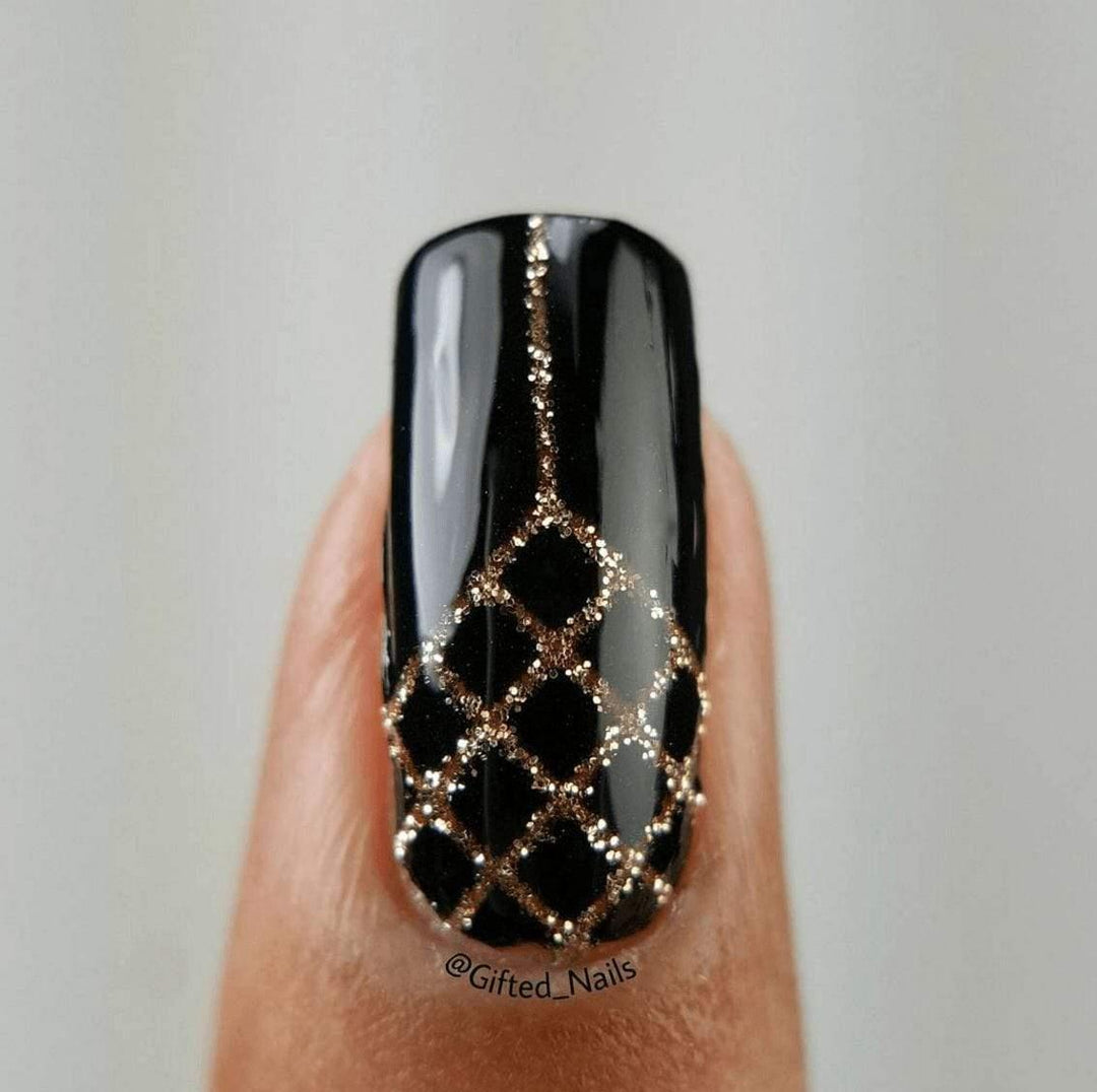 Personail Nail Wraps Gatsby