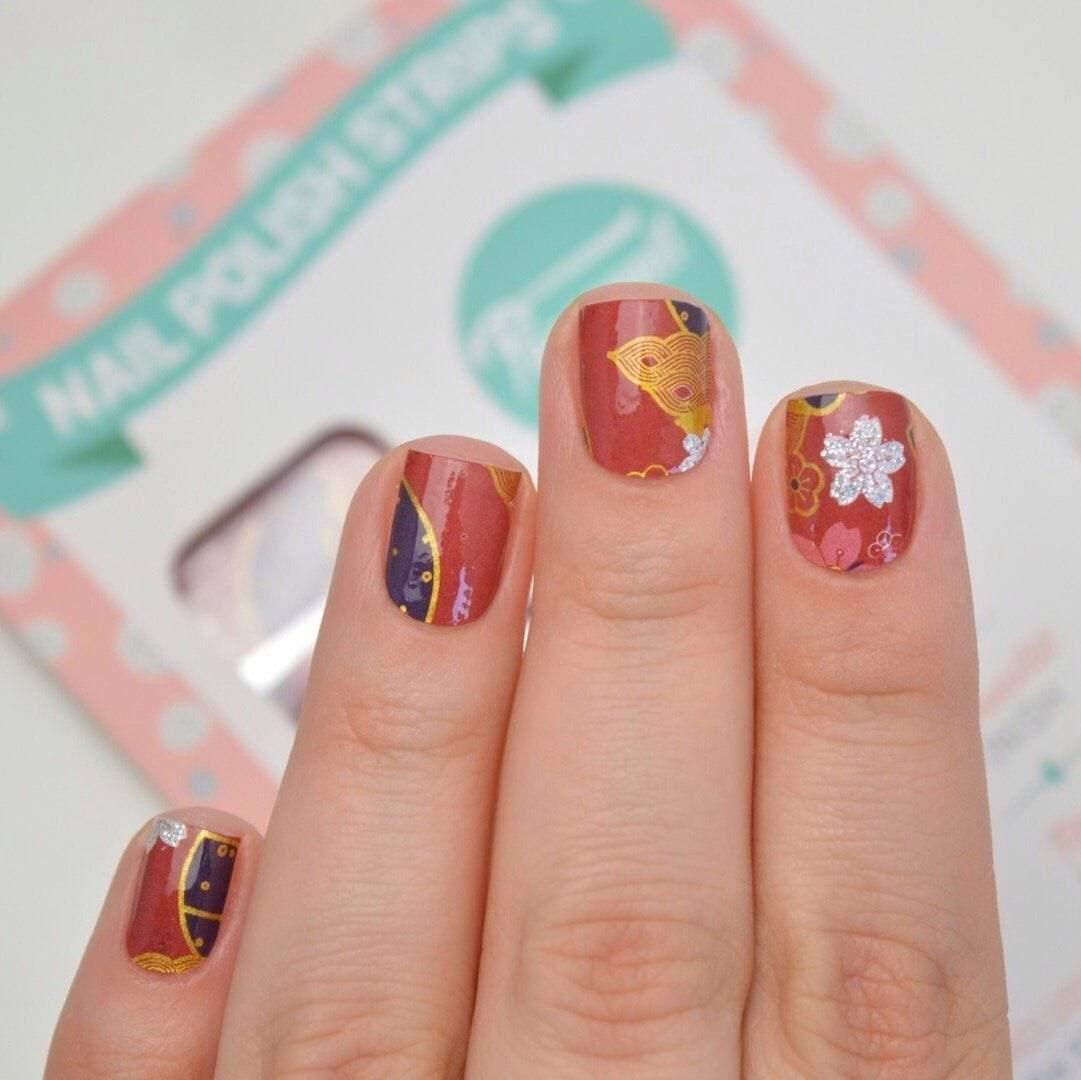 Personail Nail Wraps Geisha