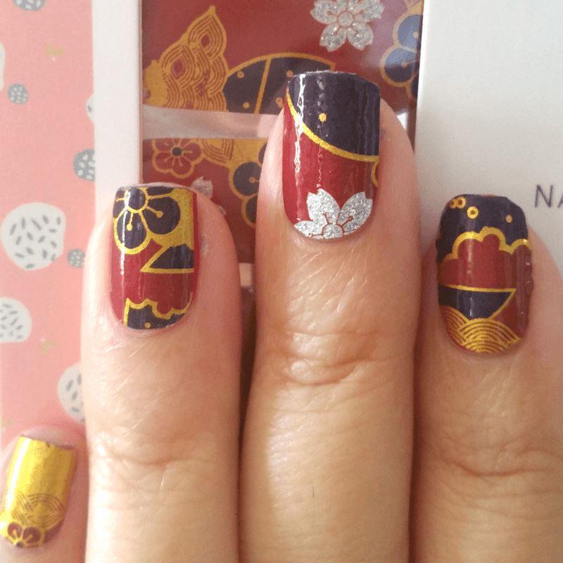 Personail Nail Wraps Geisha