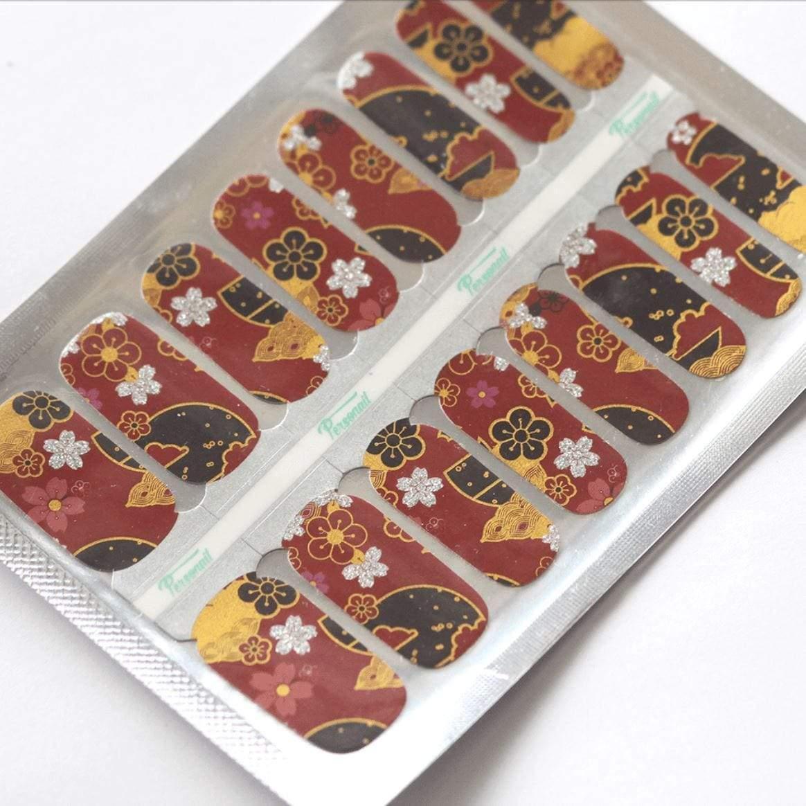 Personail Nail Wraps Geisha