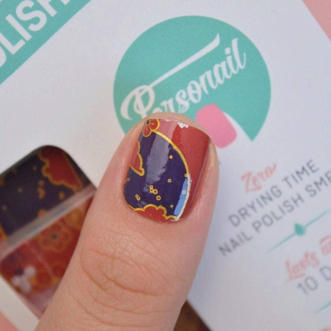 Personail Nail Wraps Geisha