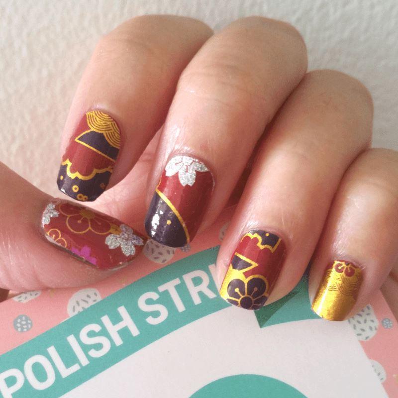 Personail Nail Wraps Geisha