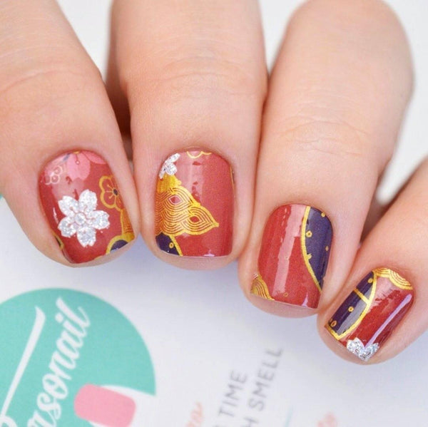 Personail Nail Wraps Geisha