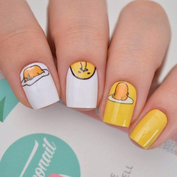 Personail Nail Wraps Gudetama