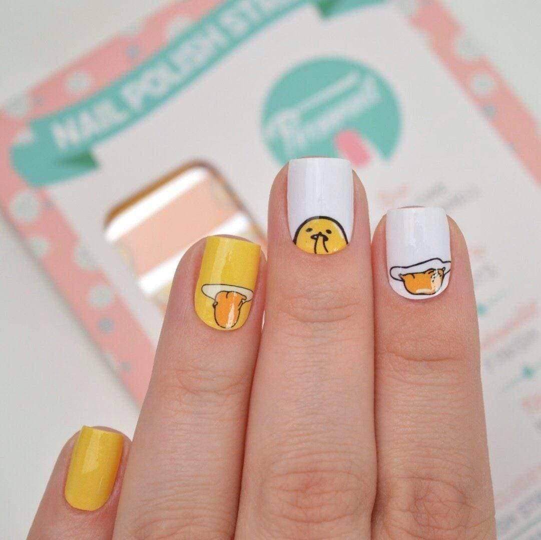 Personail Nail Wraps Gudetama