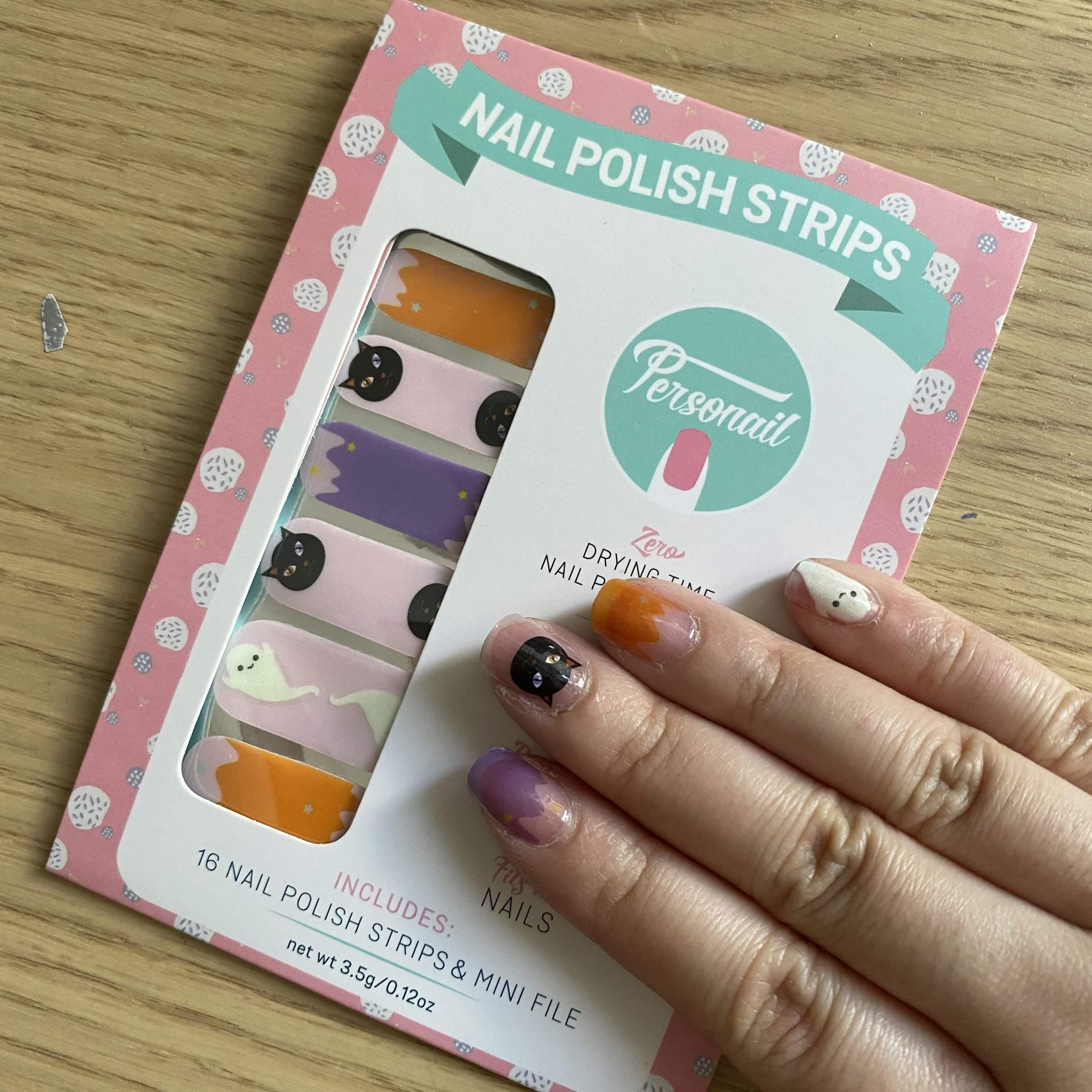 Personail Nail Wraps Halloween