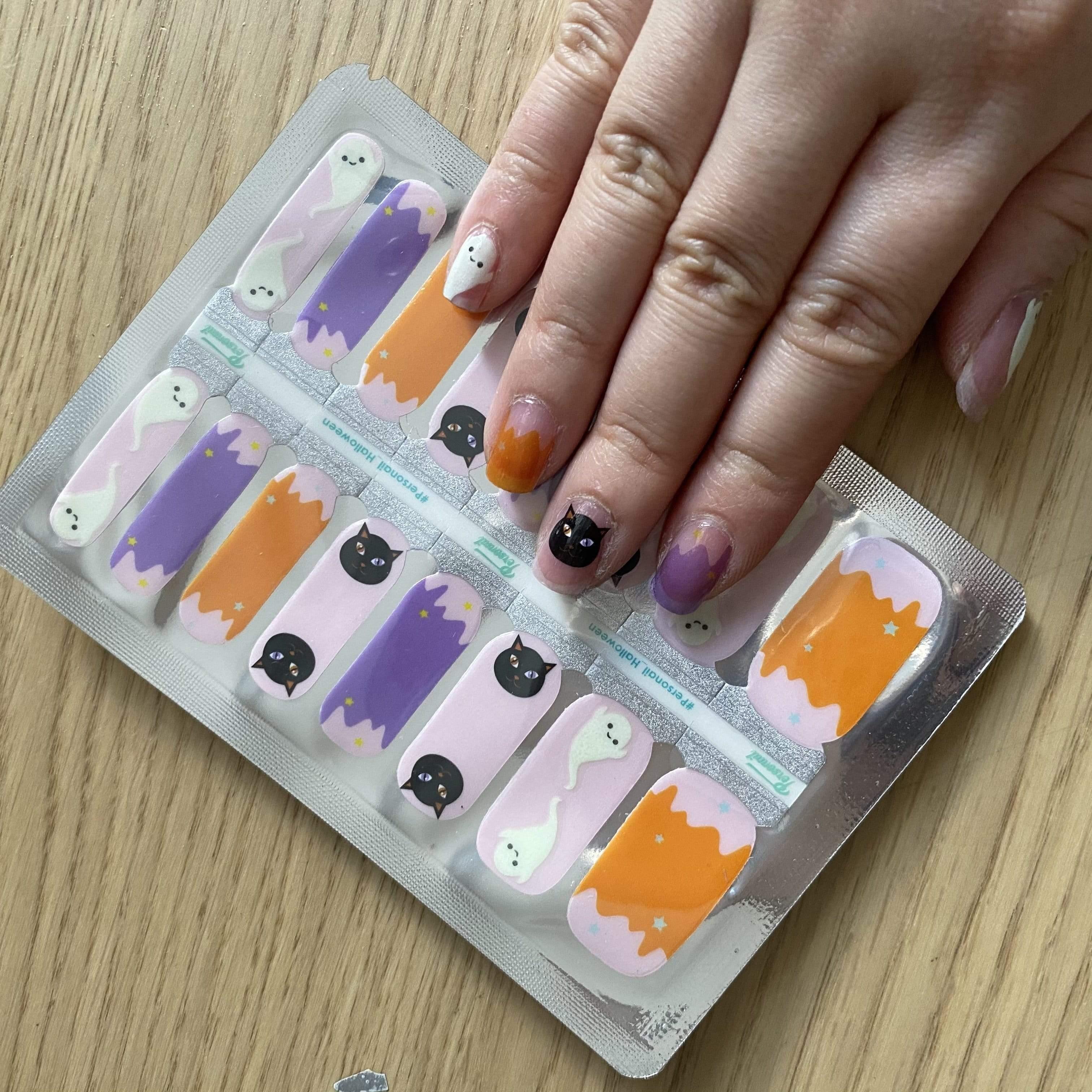 Personail Nail Wraps Halloween
