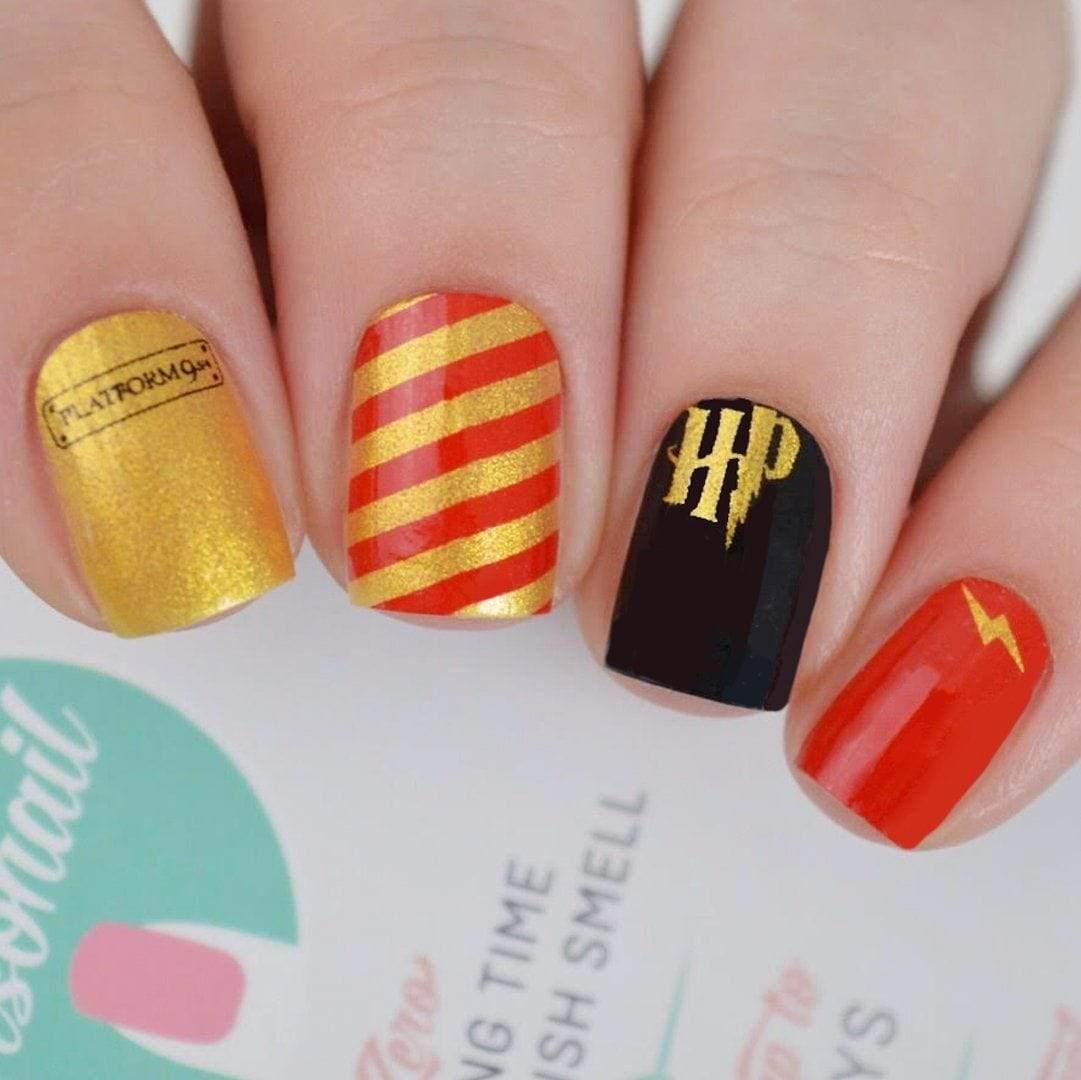 Personail Nail Wraps Harry Potter