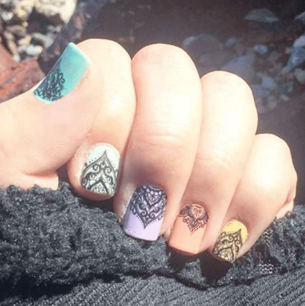 Personail Nail Wraps Henna