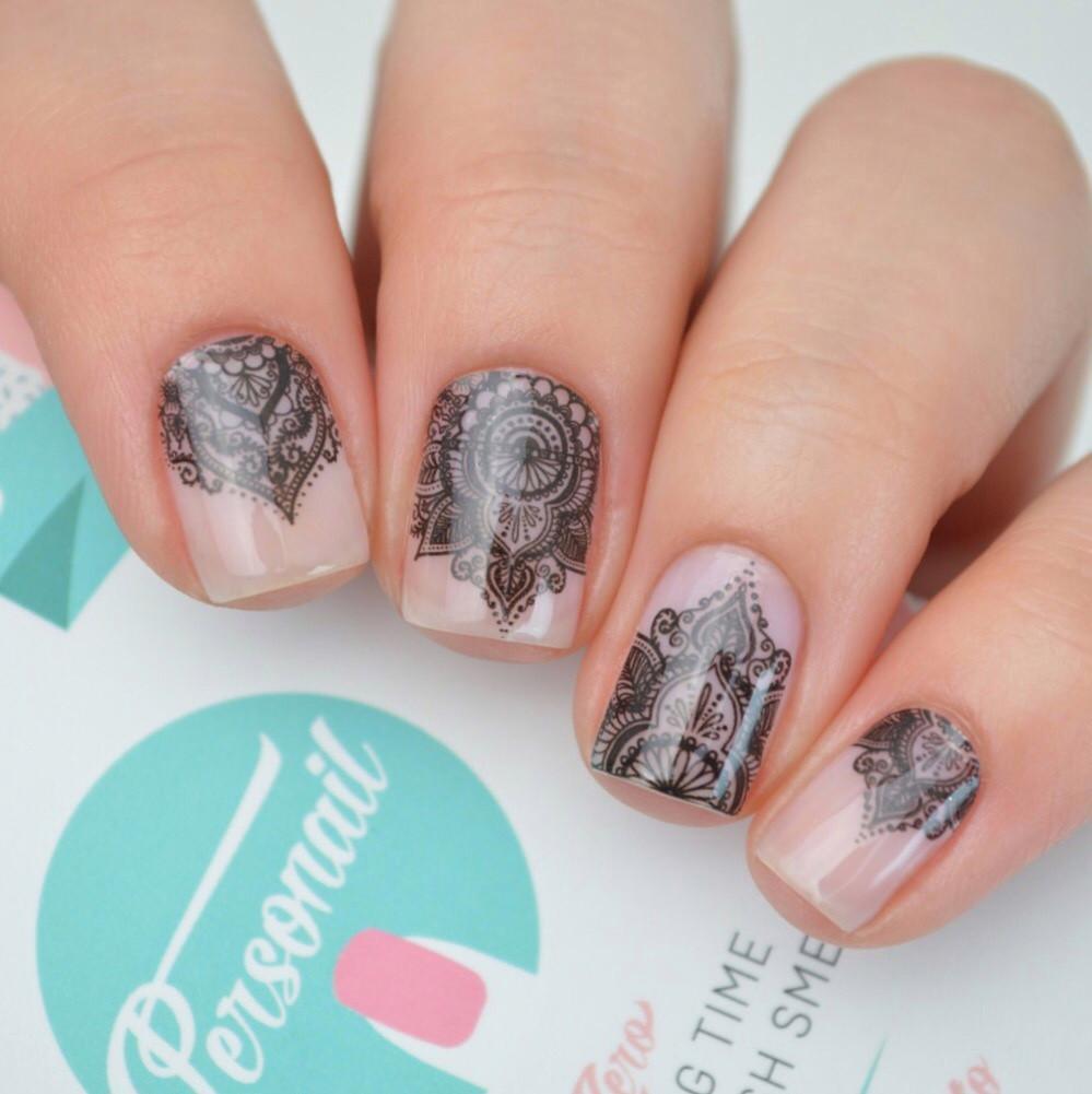 Personail Nail Wraps Henna