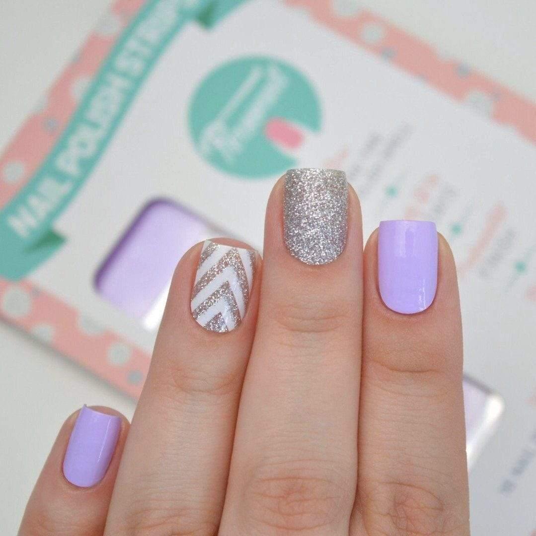 Personail Nail Wraps I Lilac It