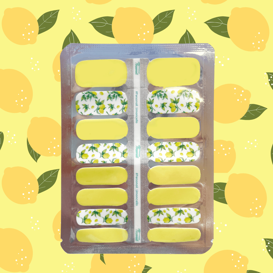 Personail Nail Wraps Limoncello