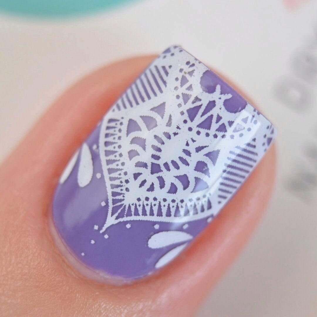 Personail Nail Wraps Mandala (Transparent)