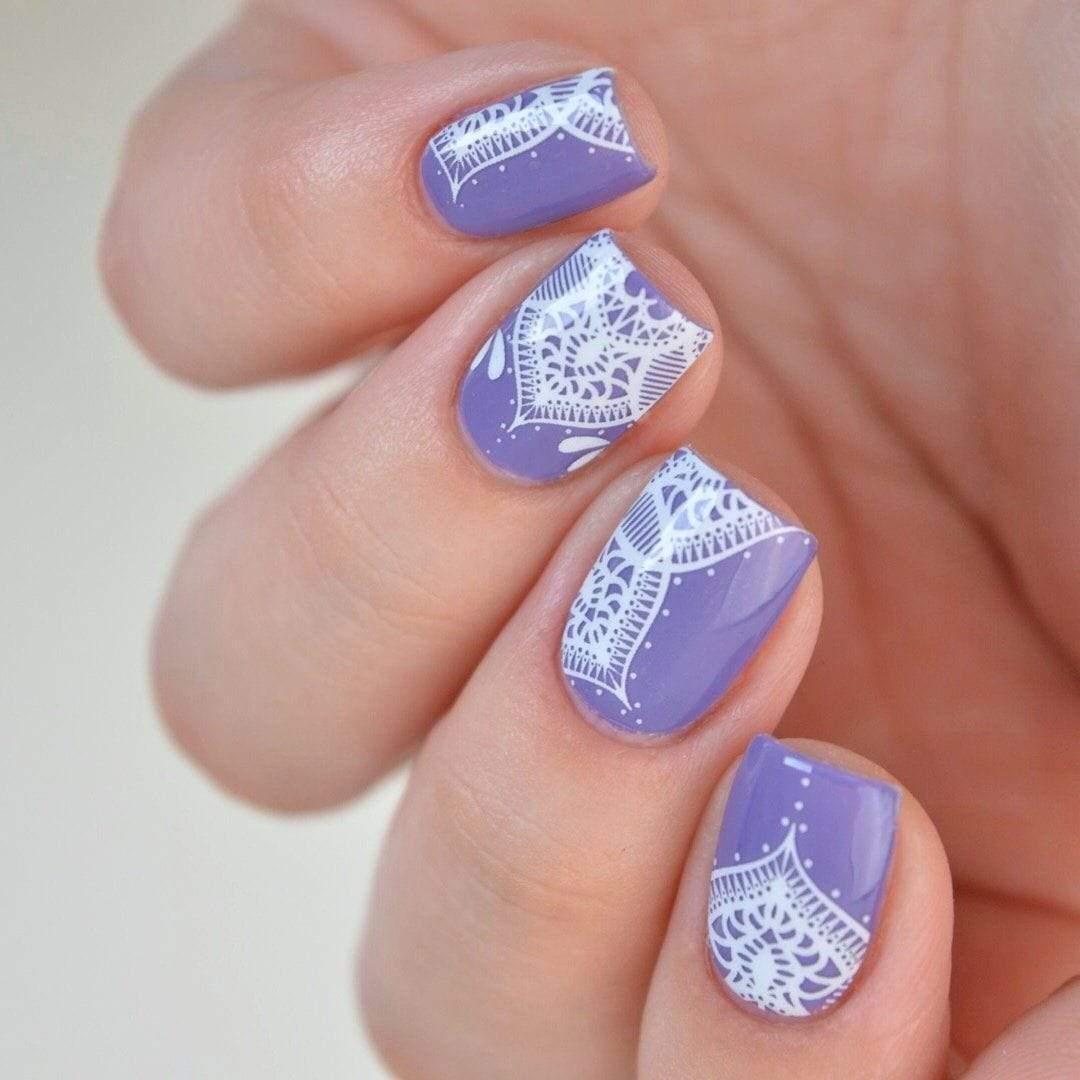 Personail Nail Wraps Mandala (Transparent)