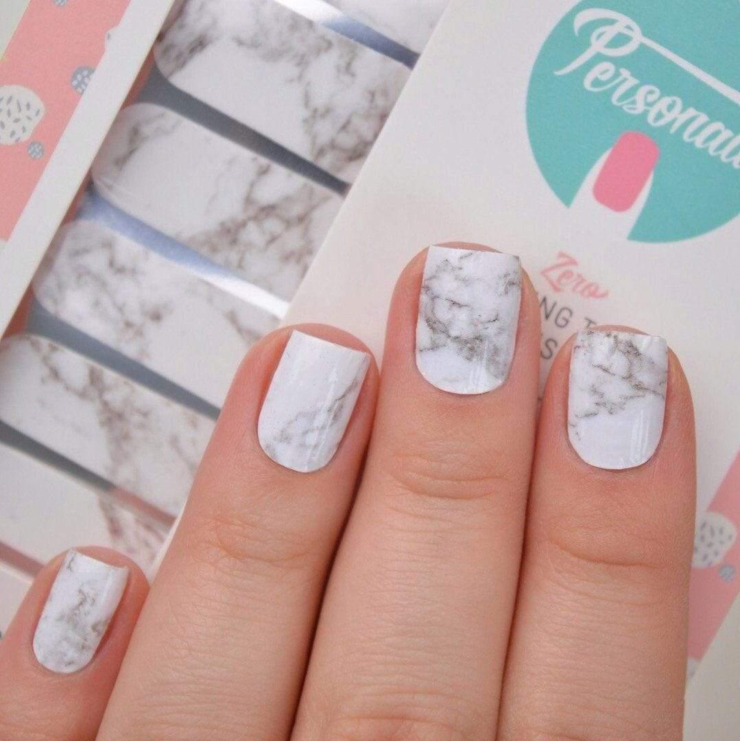 Personail Nail Wraps Marble