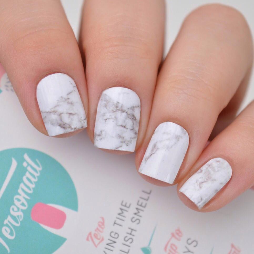 Personail Nail Wraps Marble