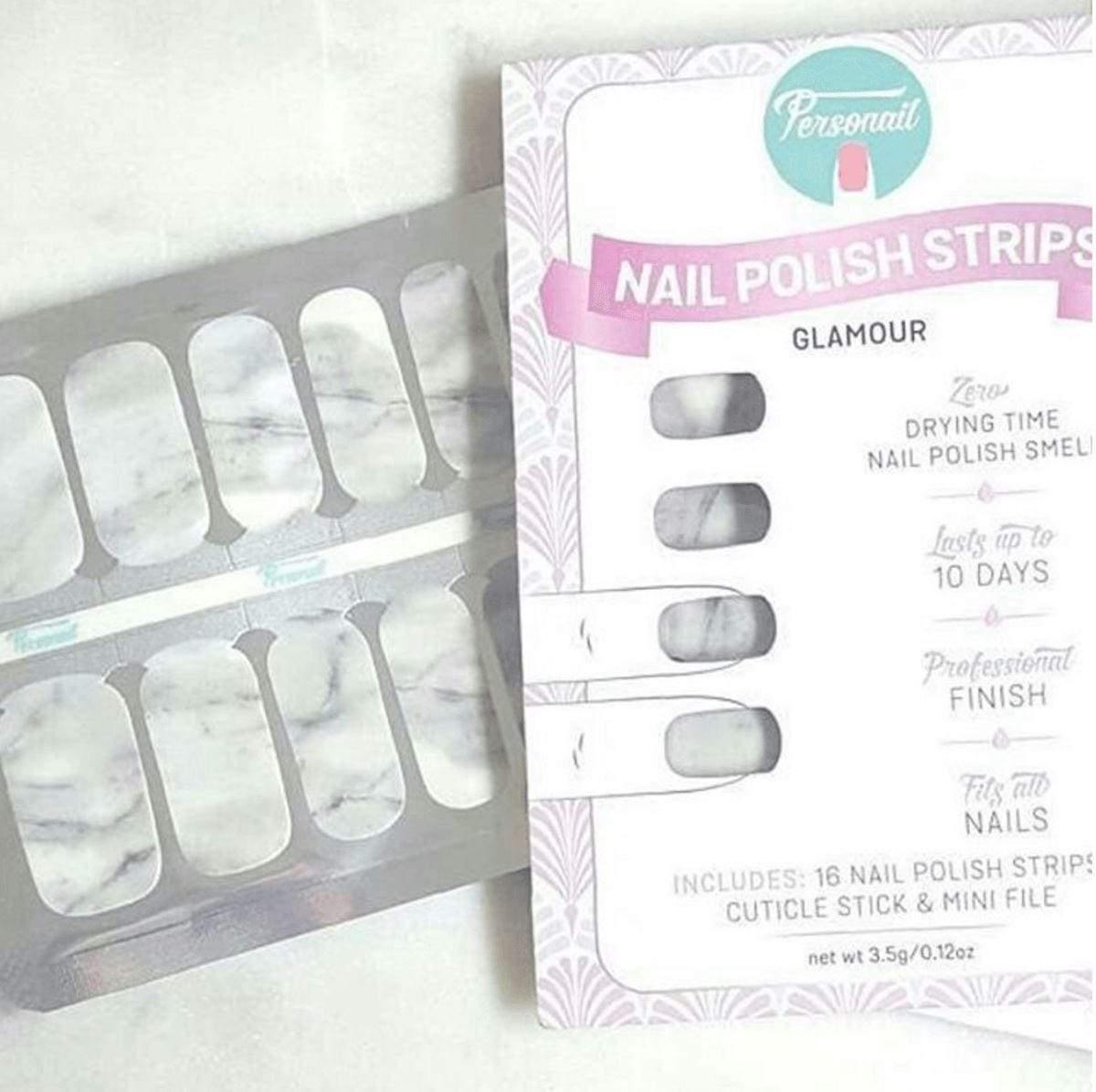 Personail Nail Wraps Marble