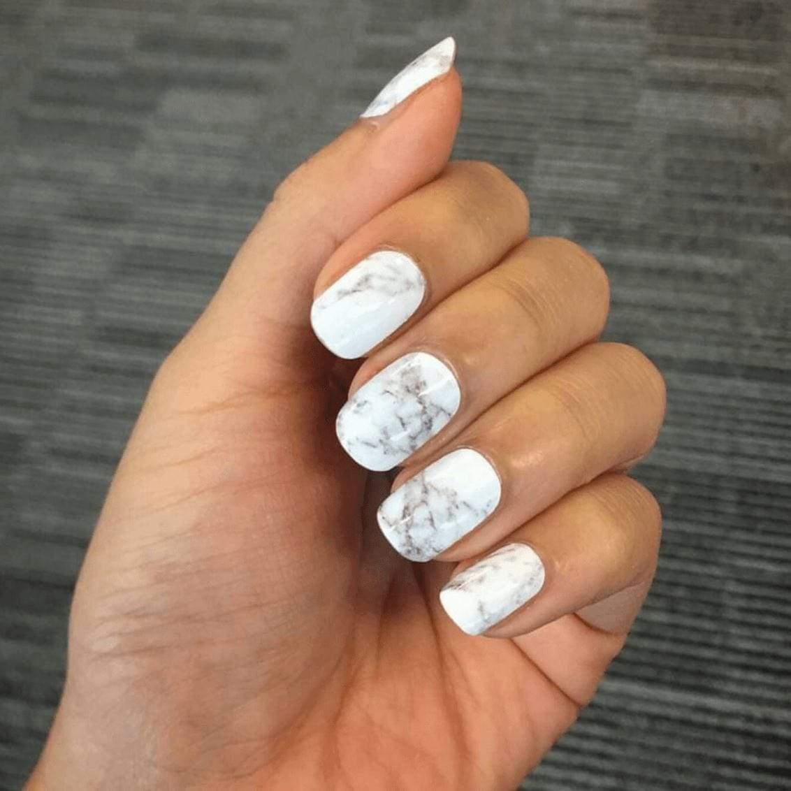 Personail Nail Wraps Marble