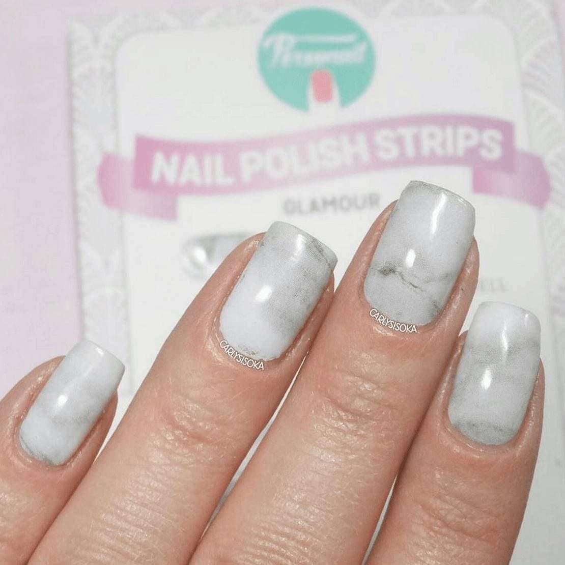 Personail Nail Wraps Marble