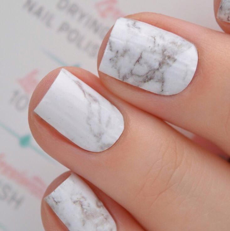 Personail Nail Wraps Marble