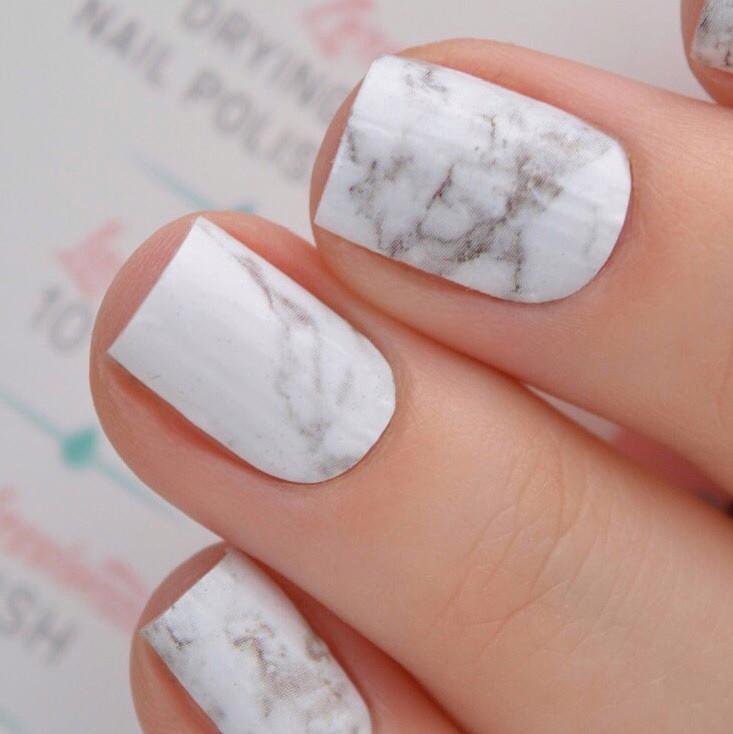 Personail Nail Wraps Marble