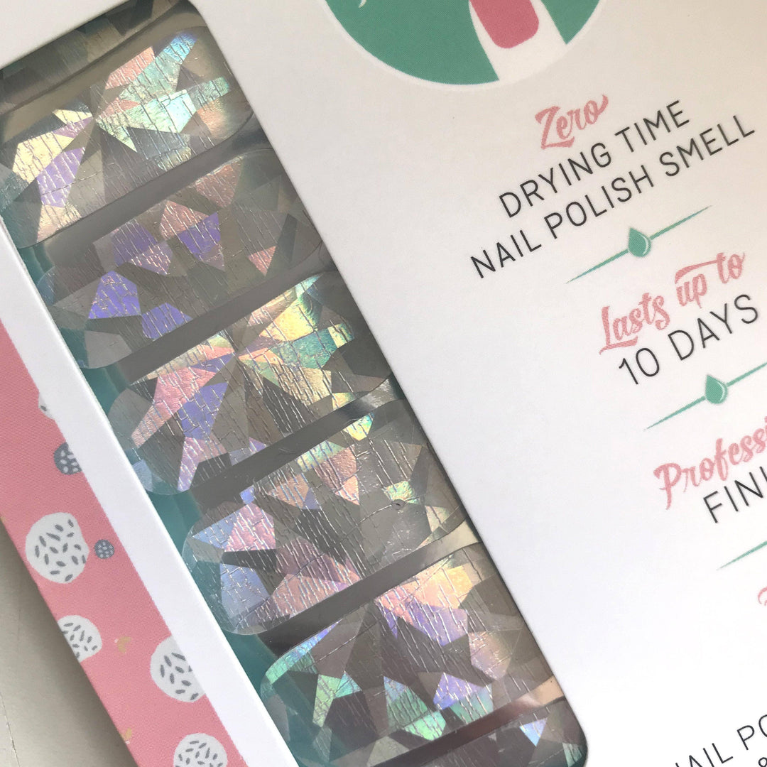 Personail Nail Wraps Mirrors (Limited Edition Holo)