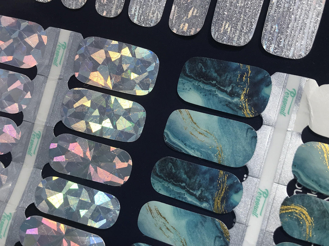 Personail Nail Wraps Mirrors (Limited Edition Holo)