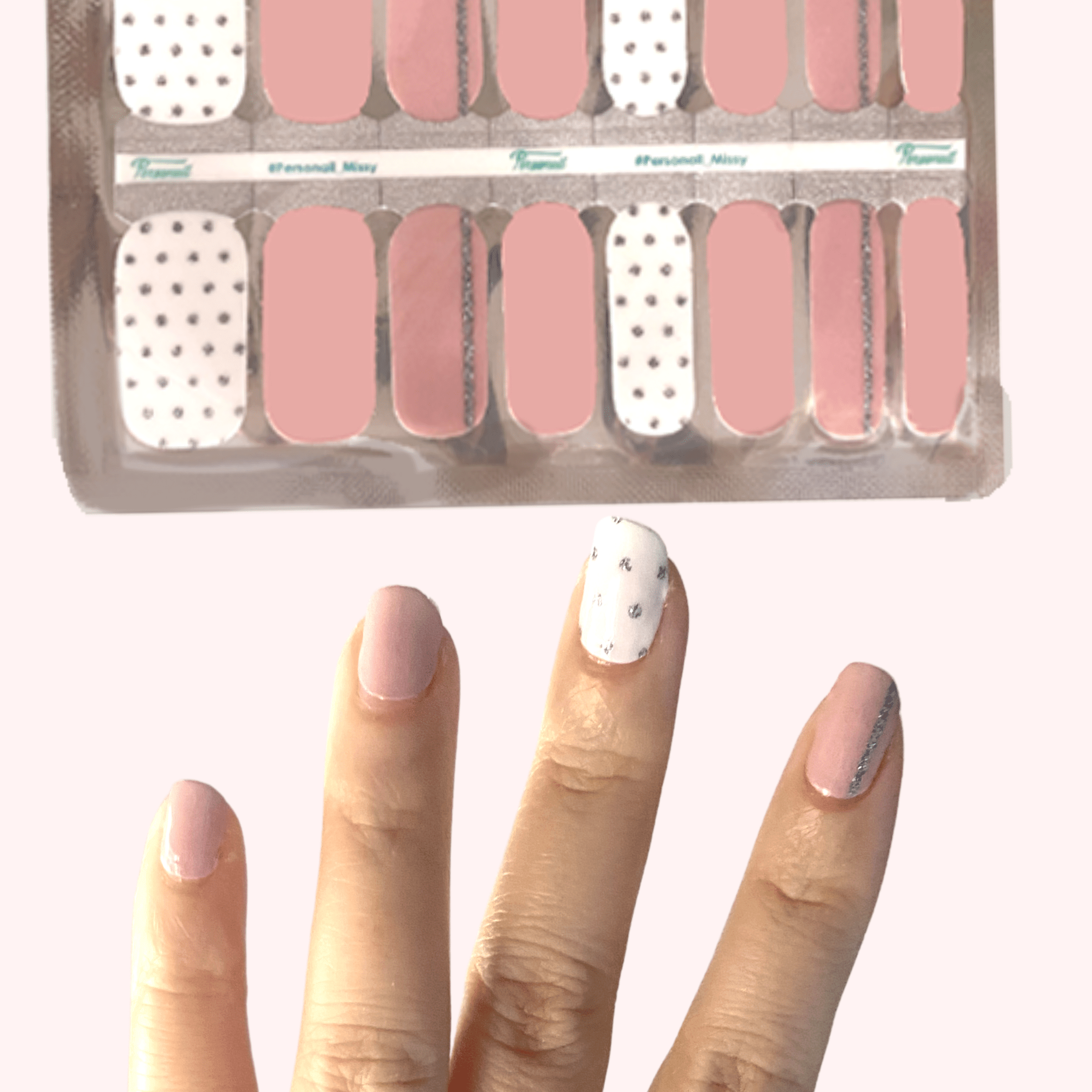 Personail Nail Wraps Missy