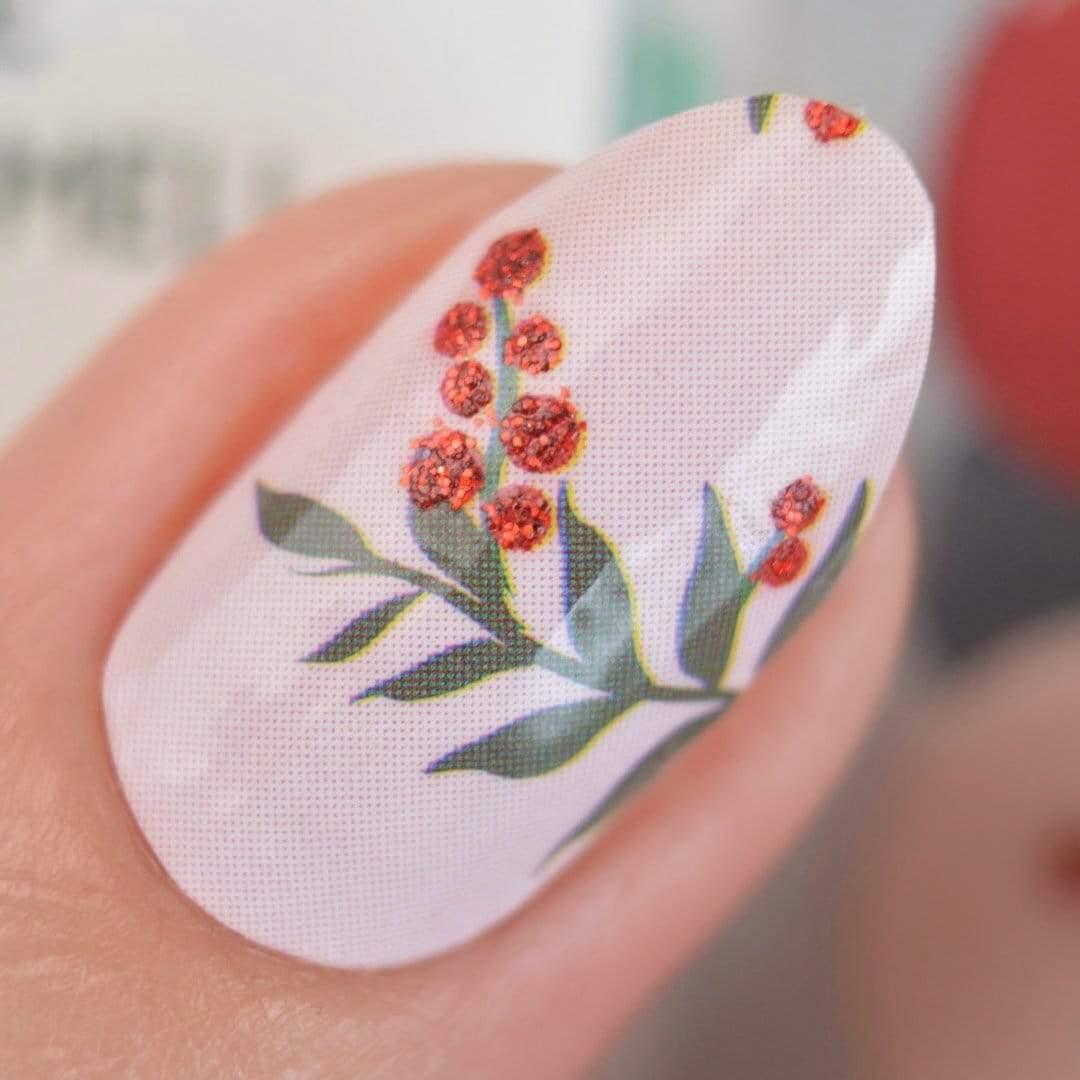 Personail Nail Wraps Mistletoe