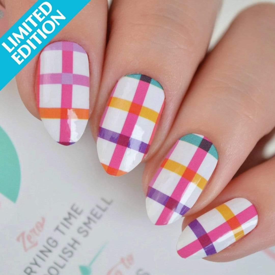 Personail Nail Wraps My Plaid (Limited Edition Collab)