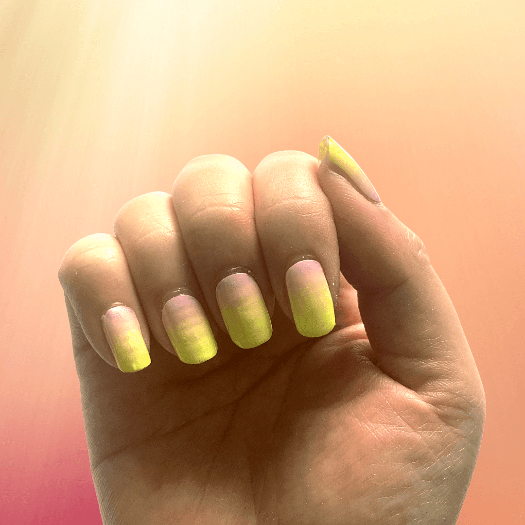 Personail Nail Wraps Neon Tips Nail Wraps