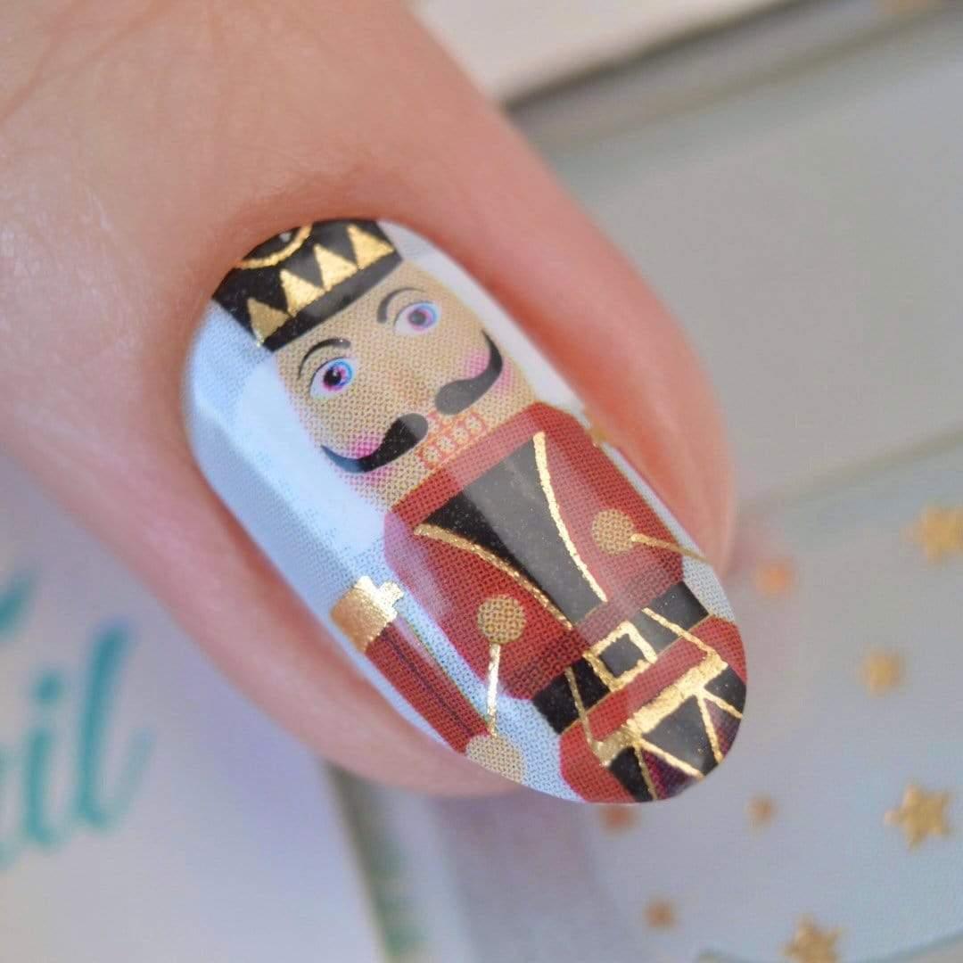 Personail Nail Wraps Nut Cracker