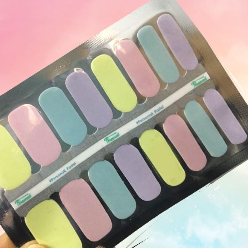 Personail Nail Wraps Pastel