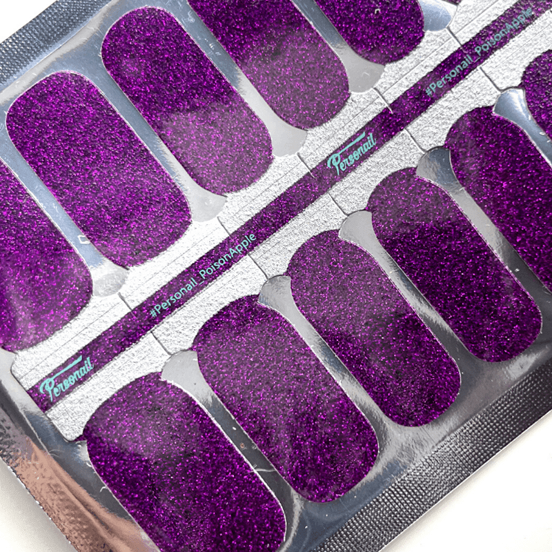 Personail Nail Wraps Poison Apple