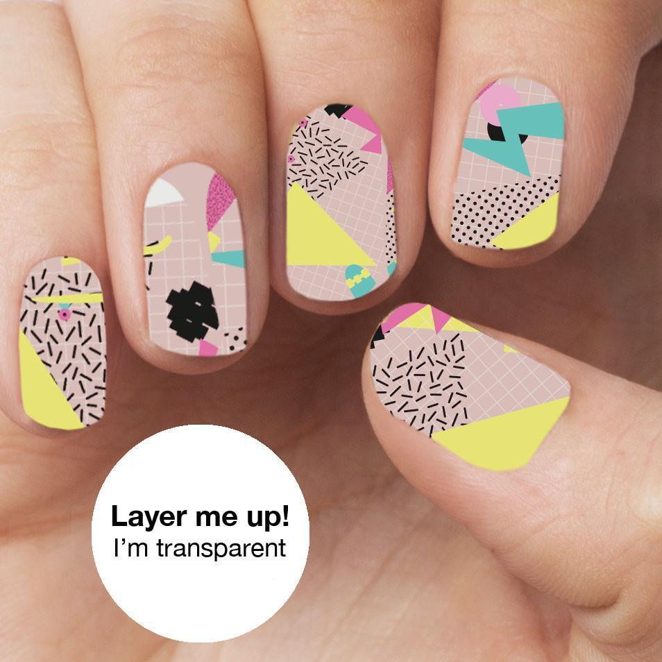 Personail Nail Wraps POP (Transparent)