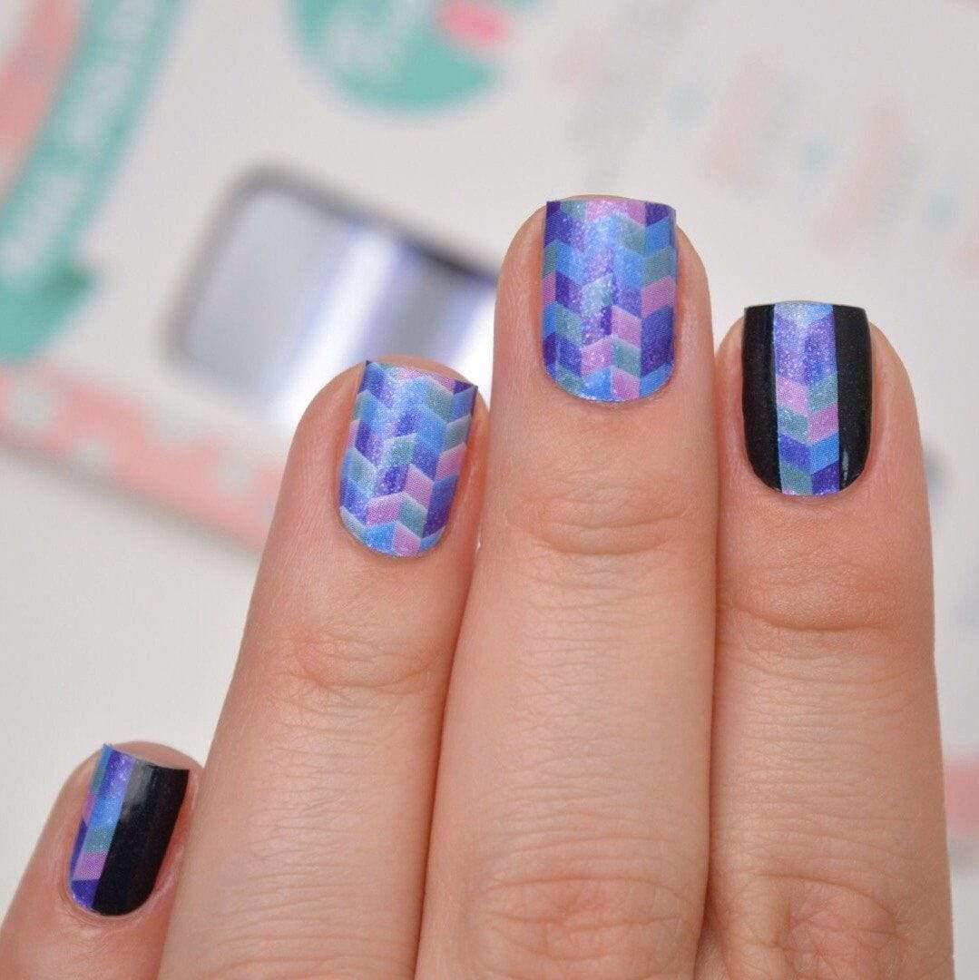 Personail Nail Wraps Rainbow Fish